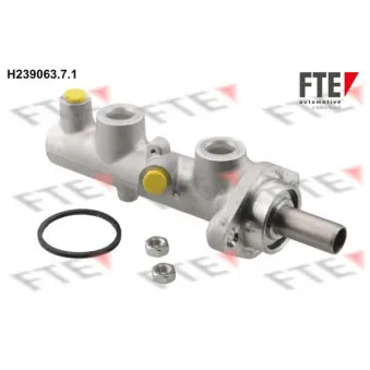 Maître-cylindre de frein FTE H239063.7.1