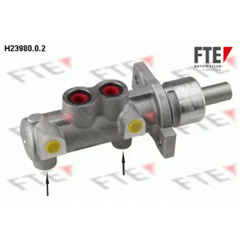 Maître-cylindre de frein FTE H23980.0.2