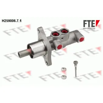 Maître-cylindre de frein FTE H259006.7.1