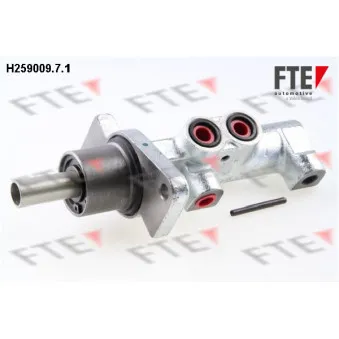 Maître-cylindre de frein FTE H259009.7.1