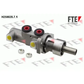 FTE H259020.7.1 - Maître-cylindre de frein