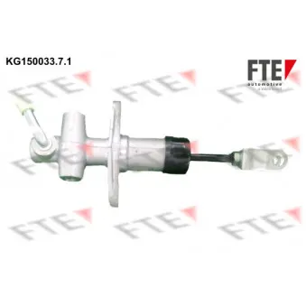 FTE KG150033.7.1 - Cylindre émetteur, embrayage