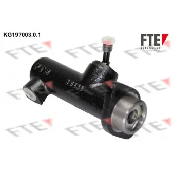 Cylindre émetteur, embrayage FTE OEM 209515