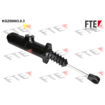 Cylindre émetteur, embrayage FTE KG250003.0.3 pour MERCEDES-BENZ VARIO 813 D. 814 D - 136cv