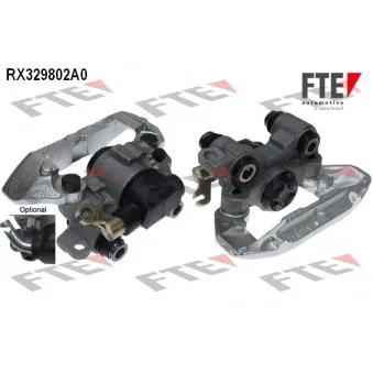 Étrier de frein FTE RX329802A0 pour PEUGEOT 206 2.0 RC - 177cv
