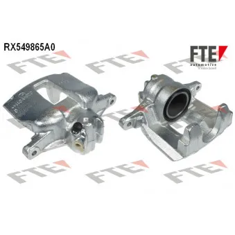 Étrier de frein FTE RX549865A0 pour PEUGEOT 207 1.6 HDI - 92cv