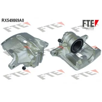Étrier de frein FTE RX549869A0 pour PEUGEOT 207 1.6 HDI - 92cv
