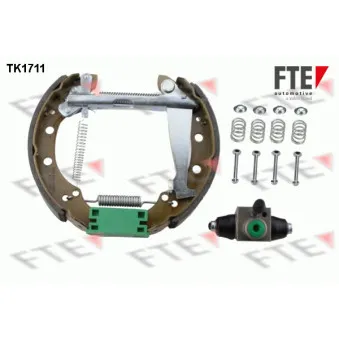 FTE TK1711 - Kit de freins arrière (prémontés)