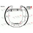 Kit de freins arrière (prémontés) FTE [TK1712]