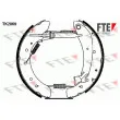 FTE TK2069 - Kit de freins arrière (prémontés)