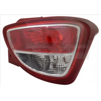 Feu arrière TYC 11-12627-01-2 pour HYUNDAI I10 1.0 LPG - 69cv