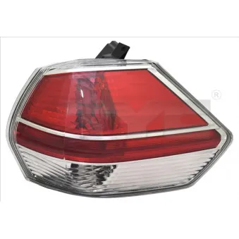 Feu arrière TYC 11-12704-05-9 pour NISSAN X-TRAIL 1.6 dCi ALL MODE 4x4-i - 130cv