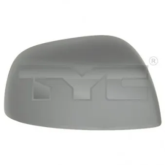 TYC 335-0015-2 - Revêtement, rétroviseur extérieur