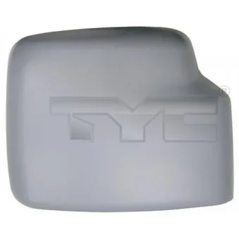 Revêtement, rétroviseur extérieur TYC 335-0113-2