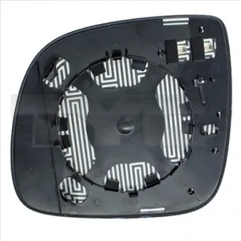 Verre de rétroviseur, rétroviseur extérieur TYC OEM 7L6857521K