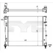 TYC 709-0023-R - Radiateur, refroidissement du moteur