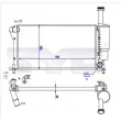 TYC 709-0025-R - Radiateur, refroidissement du moteur