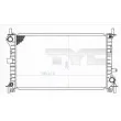 TYC 710-0040 - Radiateur, refroidissement du moteur