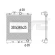 TYC 712-1008 - Radiateur, refroidissement du moteur