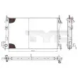 TYC 725-0010 - Radiateur, refroidissement du moteur