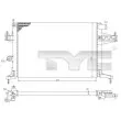 TYC 725-0033 - Radiateur, refroidissement du moteur