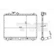 TYC 735-0003 - Radiateur, refroidissement du moteur