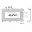 TYC 736-1011 - Radiateur, refroidissement du moteur
