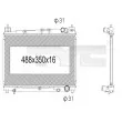 TYC 736-1013 - Radiateur, refroidissement du moteur