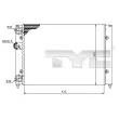 TYC 737-0039 - Radiateur, refroidissement du moteur