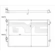 TYC 737-0072-R - Radiateur, refroidissement du moteur