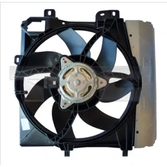 Ventilateur, refroidissement du moteur TYC 805-0009 pour CITROEN C3 1.2 THP 110 - 110cv