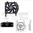 Ventilateur, refroidissement du moteur TYC [810-0029]