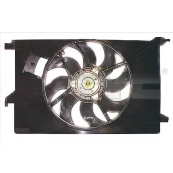 Ventilateur, refroidissement du moteur TYC 825-1024 pour OPEL VECTRA 2.2 16V - 147cv