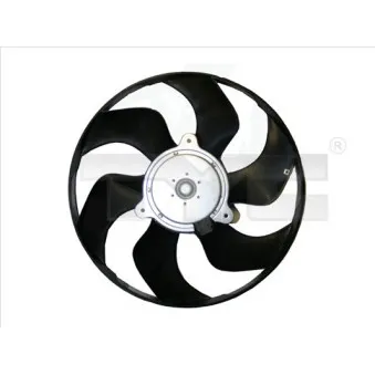 Ventilateur, refroidissement du moteur TYC 828-0014 pour RENAULT CLIO 1.5 dCi - 75cv