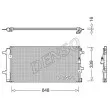 Condenseur, climatisation DENSO [DCN02043]