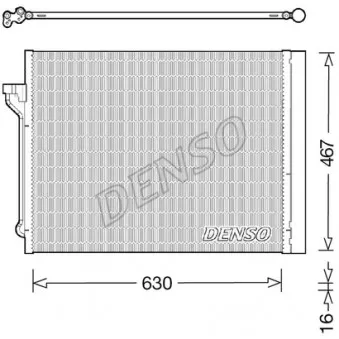 DENSO DCN05029 - Condenseur, climatisation