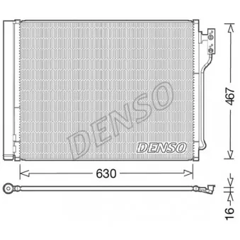 DENSO DCN05031 - Condenseur, climatisation
