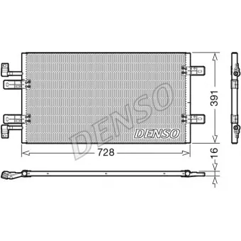 Condenseur, climatisation DELPHI CF20169-12B1