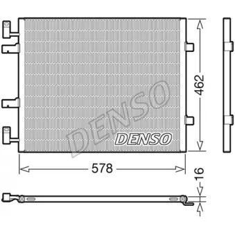 DENSO DCN20041 - Condenseur, climatisation