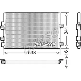 DENSO DCN23028 - Condenseur, climatisation