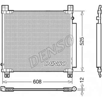 DENSO DCN50050 - Condenseur, climatisation