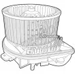 DENSO DEA07014 - Pulseur d'air habitacle