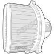 DENSO DEA43008 - Pulseur d'air habitacle