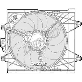 Ventilateur, refroidissement du moteur DENSO DER09096