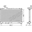 Radiateur, refroidissement du moteur DENSO [DRM45042]