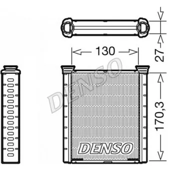 Système de chauffage DENSO DRR46001