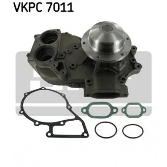 Pompe à eau SKF VKPC 7011 pour MERCEDES-BENZ ACTROS 1848 K - 476cv