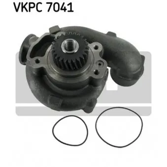 Pompe à eau SKF VKPC 7041 pour MERCEDES-BENZ LP FL 12/420 - 420cv