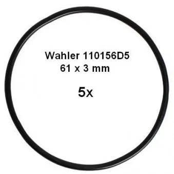 Joint, flexible vanne EGR WAHLER 110156D5