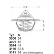 WAHLER 3021.88D50 - Thermostat d'eau